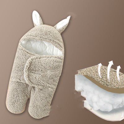Baby Hold Newborn Thickened Out Wrap Swaddle Sleeping Bag - Baby Dotz