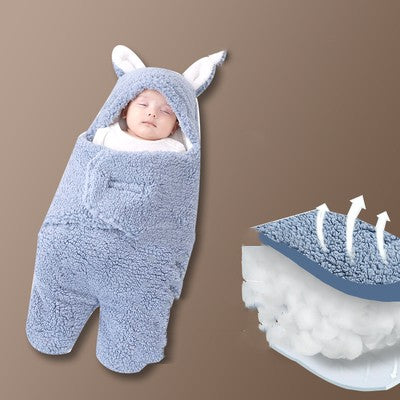 Baby Hold Newborn Thickened Out Wrap Swaddle Sleeping Bag - Baby Dotz