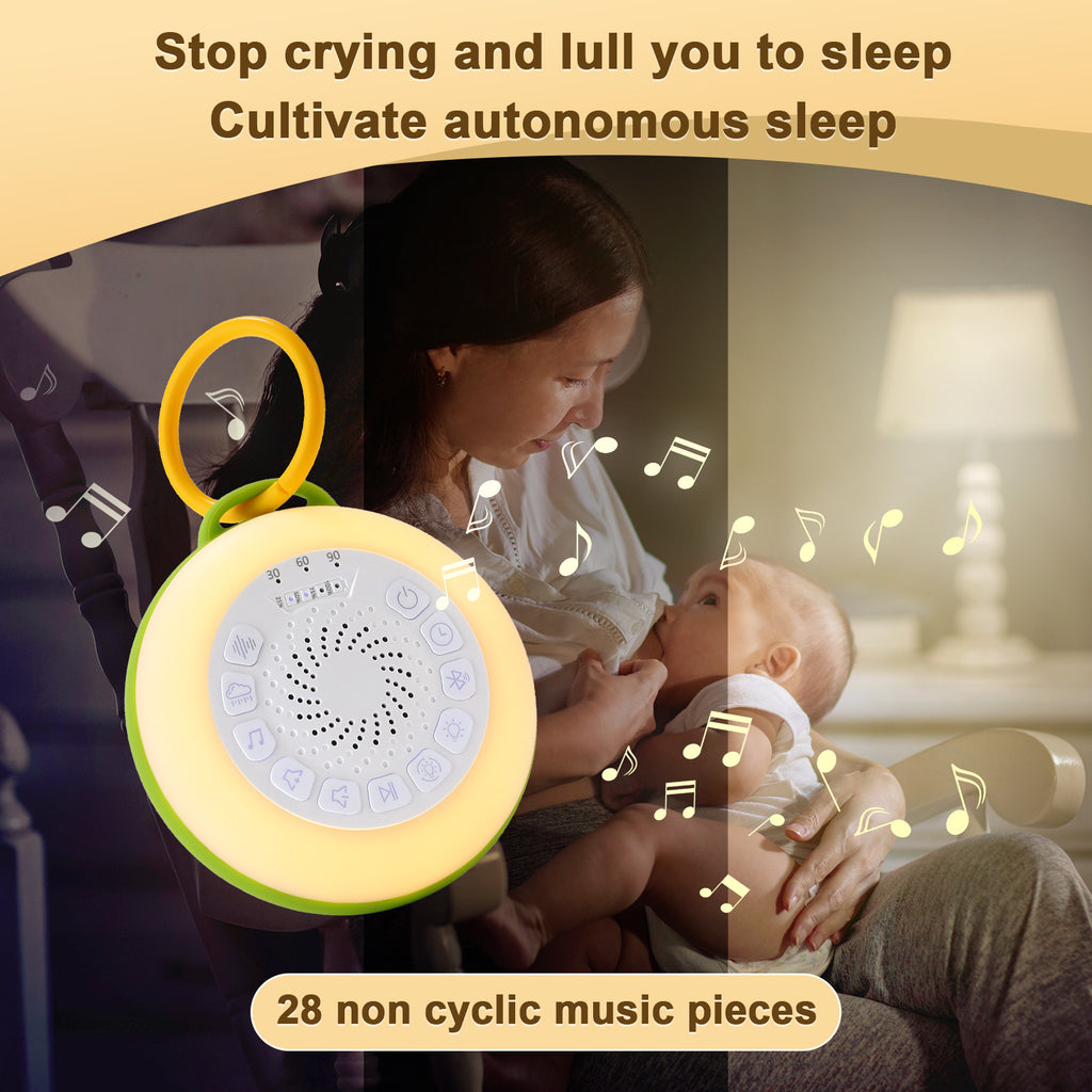 White Noise Bluetooth Soothing Baby Music - Baby Dotz