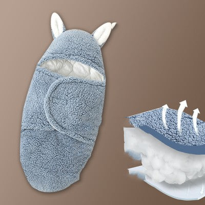Baby Hold Newborn Thickened Out Wrap Swaddle Sleeping Bag - Baby Dotz