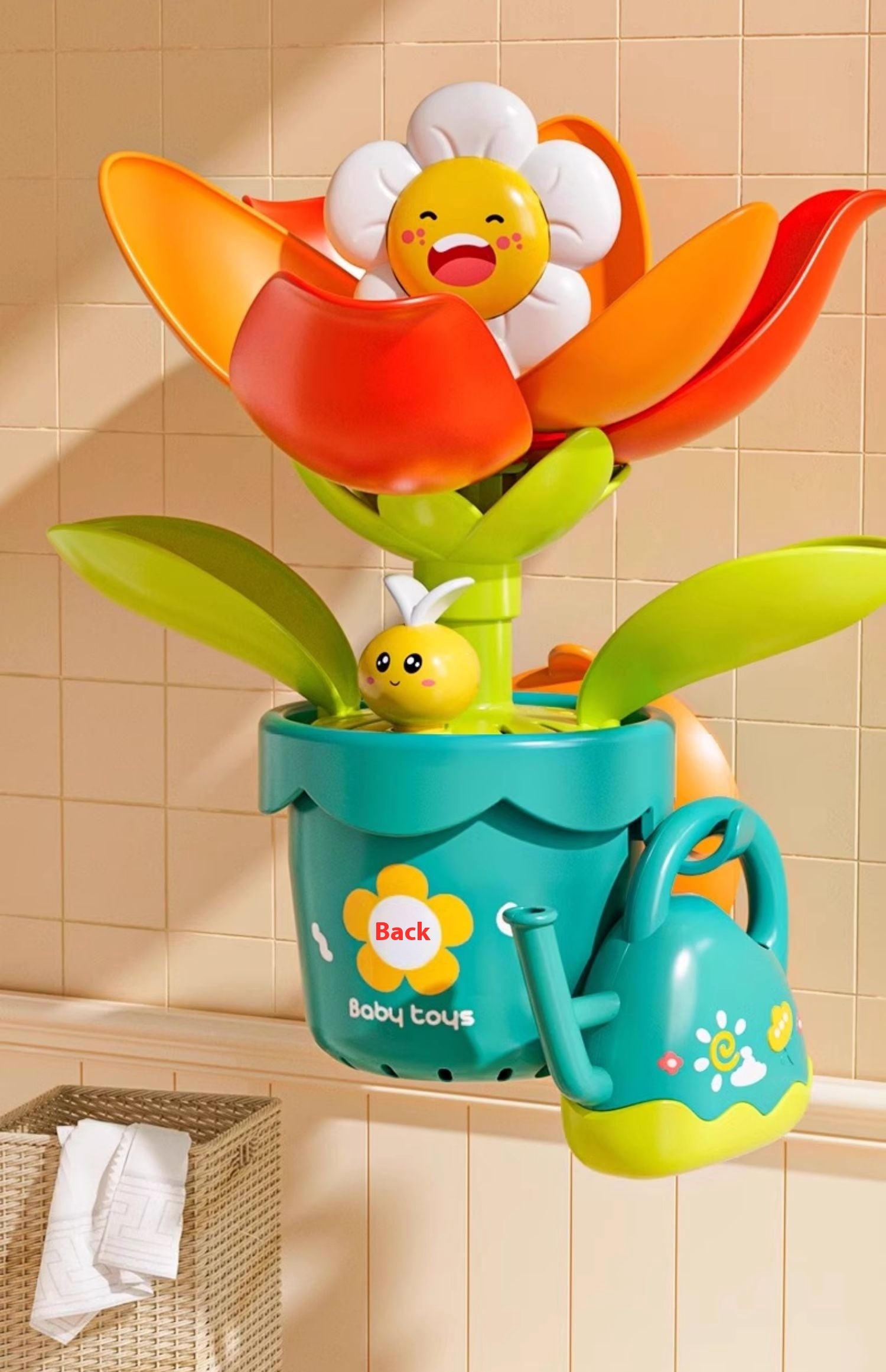 Baby Bath Toys Water Playing Small Yellow Duck - Baby Dotz